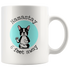 Namastay 6 Feet Away Boston Terrier Yoga Dog Mug Social Distancing Unique Birthday Gift Funny Quote