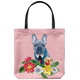 Custom Floral Design - Tote Bag