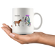 Unique Gift Mug Unicorn Pegasus  Pegacorn Gift For Sister Birthday Graduation Magical Gift