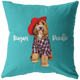 Custom Pillow - Pet's Name (Background color can be anything)
