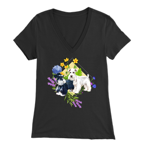 Custom Spring Flowers Design - Women T-Shirt