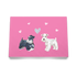 Miniature Schnauzers Heart - Folded Card