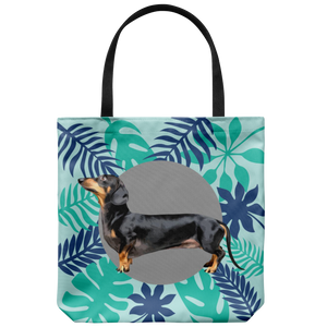 Dachshund - Forest Style Tote Bag