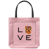 Yorkshire Terrier - LOVE Tote Bag