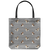Beagle Pattern Stripes Tote Bag