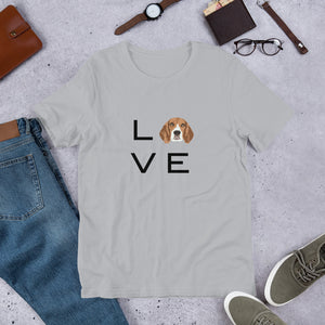 Custom L.O.V.E Short-Sleeve Unisex T-Shirt