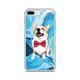 Corgi - Blue Color Splash iPhone Case