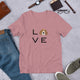 Custom L.O.V.E Short-Sleeve Unisex T-Shirt