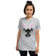 Schnauzer Easter Bunny #2 - Short-Sleeve Unisex T-Shirt