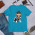 Cool Liver Color Shih Tzu Short-Sleeve Unisex T-Shirt