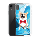 Corgi - Blue Color Splash iPhone Case