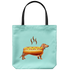 Dachshund - Hotdog Tote Bag