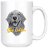 Stay Golden, Life is Golden 15Oz Mug, Golden Retriever Mug