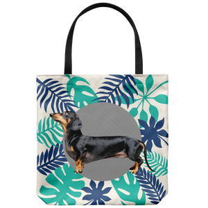 Dachshund - Forest Style Tote Bag
