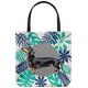 Dachshund - Forest Style Tote Bag