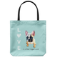 French Bulldog - Love is a four-legged word - Tote Bag