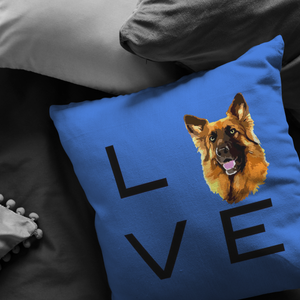 German Shepherd - LOVE Pillow