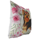 Yorkshire Terrier - Roses Garden - Pillow
