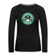 Schnauzer Coffee Women's Premium Long Sleeve T-Shirt - black