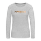 Human Love Women's Premium Long Sleeve T-Shirt - heather gray