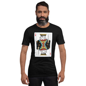 Schnauzer King of Hearts Short-Sleeve Unisex T-Shirt