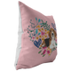 Beagle #2 Heart Shape Flower Pillow