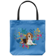 Beagle #2 Heart Shape Flower Tote Bag