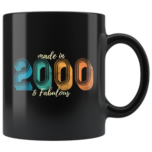 Made in 1960 1970 1980 1990 2000 & Fabulous, Customizable to Any Year, Birthday Mug, Birthday Mug, Birthday Gift